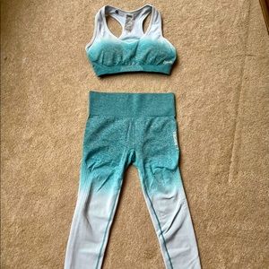 Gymshark Ombre matching set
